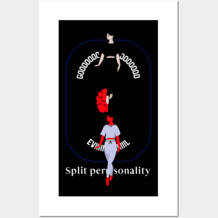 Split Personality Posters and Art